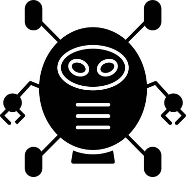 Robotik Kabartma Simgesi Tasarımı