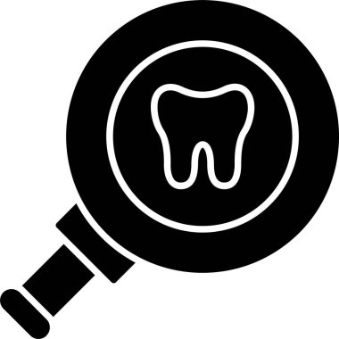 Diş Sağlama Kalıbı Simgesi Tasarımı