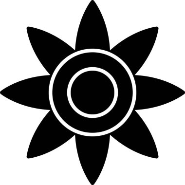 Poinsettia Kabartma Simgesi Tasarımı