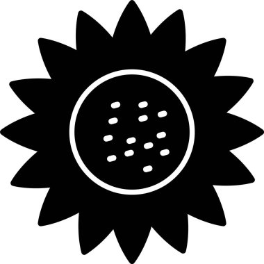 Ayçiçeği Kabartma Simgesi Tasarımı