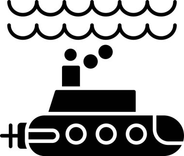 Denizaltı Kabartma Simgesi Tasarımı