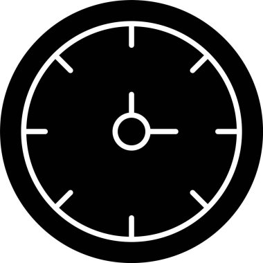 Saat Kabartma Simgesi Tasarımı