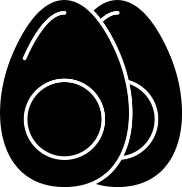 Kaynamış Yumurta Kabartma Simgesi Tasarımı