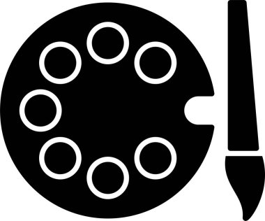 Renk Kabartma Simgesi Tasarımı