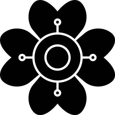 Ortanca Kabartma Simgesi Tasarımı