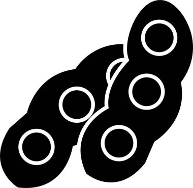 Soya fasulyesi Kabartma Simgesi Tasarımı