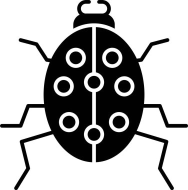 Böcek Kabartma Simgesi Tasarımı