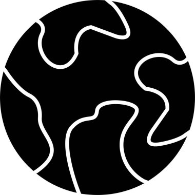 Dünya Kabartma Simgesi Tasarımı