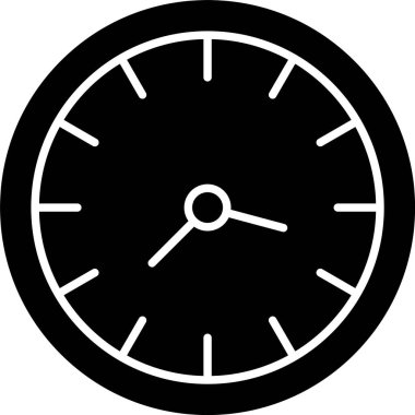 Saat Kabartma Simgesi Tasarımı