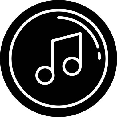 müzik notası simge tasarımı