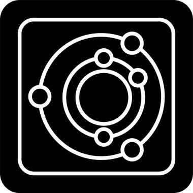 Radar Kabartma Simgesi Tasarımı