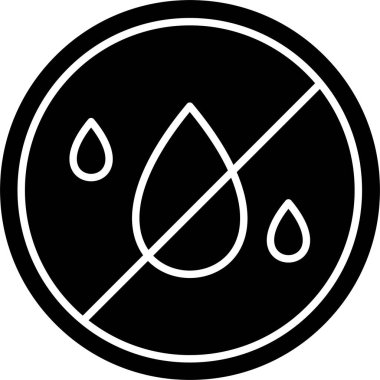 Su Kabartma Simgesi Tasarımı Yok