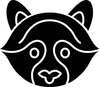 Rakun Kabartma Simgesi Tasarımı