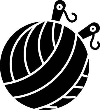 İplik Topu Kabartma Simgesi Tasarımı