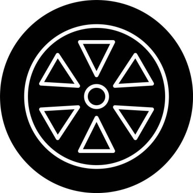 Tekerlek Kabartma Simgesi Tasarımı