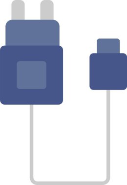 Şarj Düz Simgesi Tasarımı