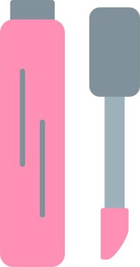 Dudak parlatıcısı Düz Simge Tasarımı