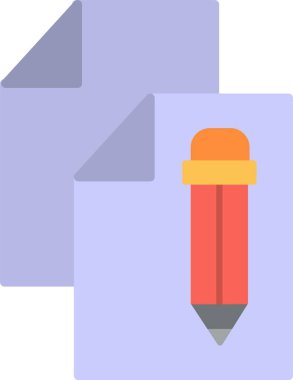 kopya düz simgesi tasarım