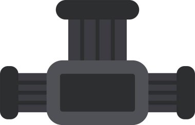 Hosepipe Düz Simge Tasarımı