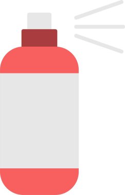 Sprey Boyası Düz Simge Tasarımı