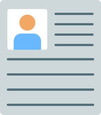 Müfredat Düz Simge Tasarımı