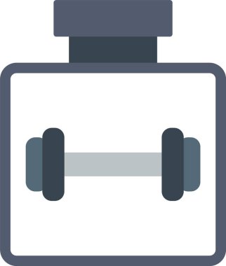 Protein Düz Simgesi Tasarımı