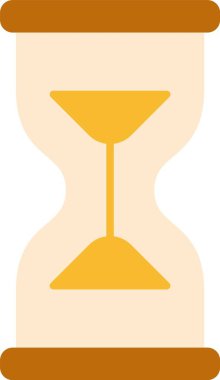 kum saati düz simgesi tasarım