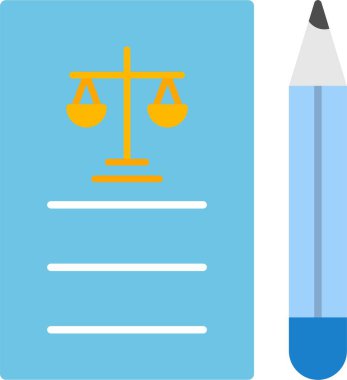 yasal düz simgesi tasarım