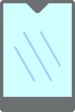 cep telefonu düz simge tasarımı