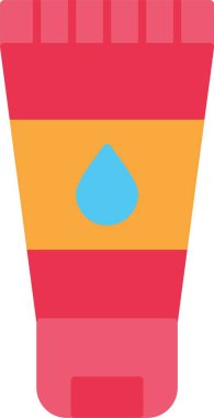 Yüzünü Yıka Düz Simge Tasarımı