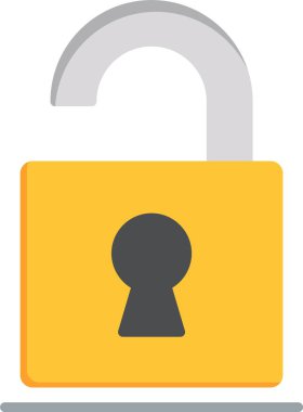 Düz Simge Tasarımı Aç