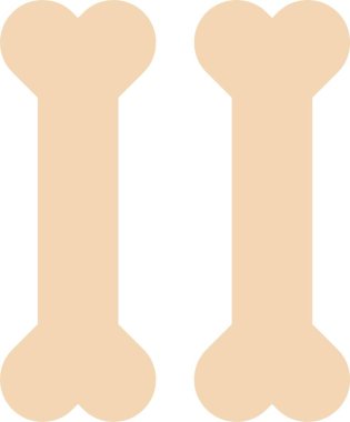 Bones Düz Simge Tasarımı