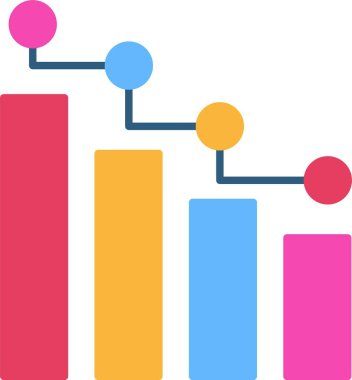 İstatistikler Düz Simge Tasarımı