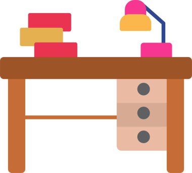 Masa Düz Simgesi Tasarımı