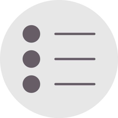 Seçenekler Düz Simge Tasarımı