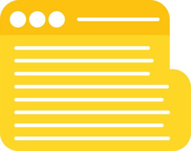 Web düz simge tasarımı