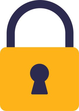 Güvenlik düz simgesi tasarım