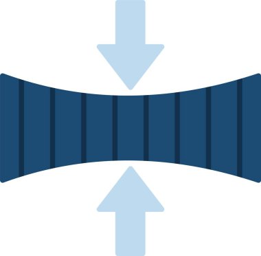 Elastisite Düz Simge Tasarımı