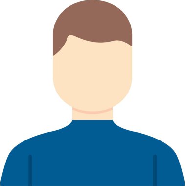 Kullanıcı Düz Simgesi Tasarımı