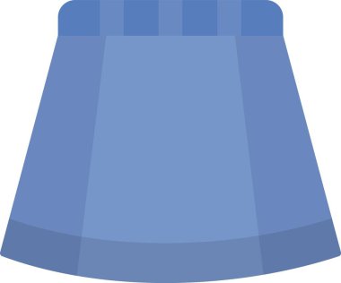 Etek Düz Simgesi Tasarımı