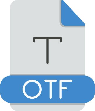 Otf Flat Icon Design clipart