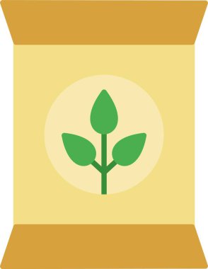 Gübre Düz Simgesi Tasarımı