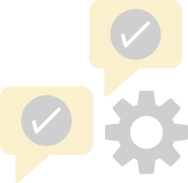 İletişim Düz Simgesi Tasarımı