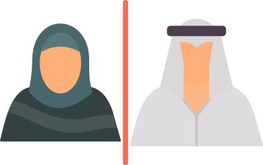 Boşanma Düz Simgesi Tasarımı