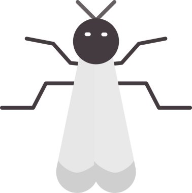 Böcek Düz Simgesi Tasarımı