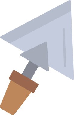 Sıvalı Mala Düz Simge Tasarımı