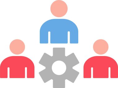 Beyin Fırtınası Düz Simge Tasarımı