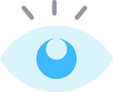 Optik Düz Simge Tasarımı