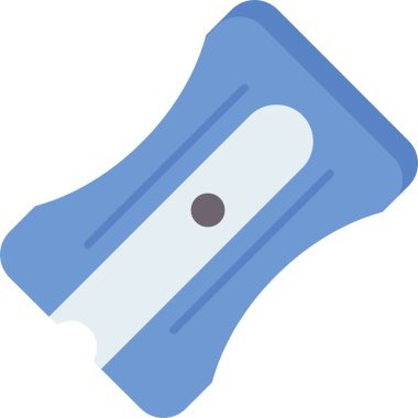 Kalem Kalemi Keskinleştirici Düz Simge Tasarımı