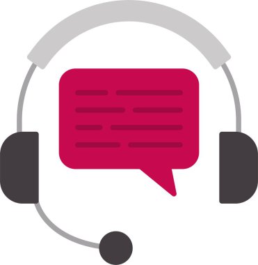 Müşteri Hizmetleri Düz Simge Tasarımı